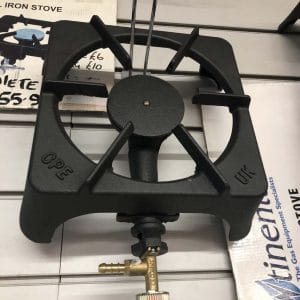 Single Cast Iron Boiling Ring Complete With Regulator